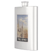 Flasche Vintag Milano Mailand Italien Flachmann (Links)