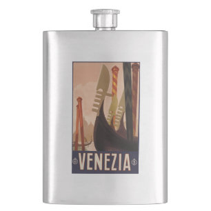 Flasche Vintag Venedig (Venedig) Italien Flachmann