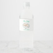 Flasche Wasser Etikett (Vorderseite)