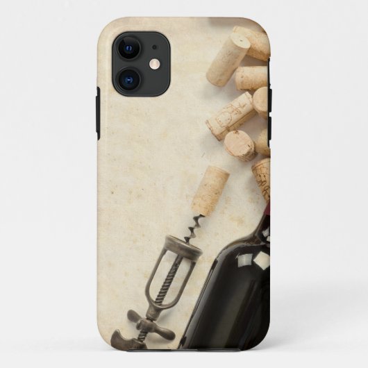 Flasche Wein Case-Mate iPhone Hülle (Rückseite)