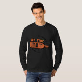 Flasche Wein ich Zeit Halfevilmerch T-Shirt (Vorne ganz)