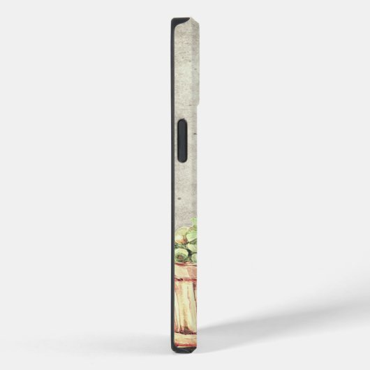 Flasche Wein, Weintrauben Weinkeller Case-Mate iPhone Hülle (Rückseite / Rechts)