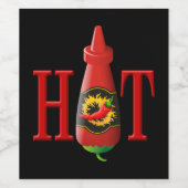 Flasche Weinetikett (Einzelnes Label)