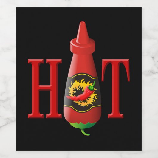 Flasche Weinetikett (Einzelnes Label)