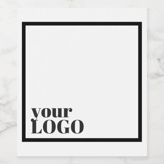 Flasche Weinetikett (Einzelnes Label)