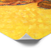 Flasche, Zitronen und Orangen von van Gogh Poster (Ecke)