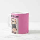 FLASCHEN AUF BARE HINTERN KAFFEE MUGS KAFFEETASSE (Vorderseite Links)