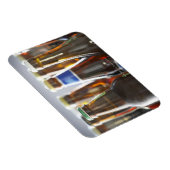 Flaschen aus verschiedenen Flaschen Bier im Studio Magnet (Rechte Seite)