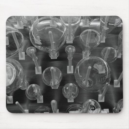 Flaschen-Gestell Mousepad (Vorne)