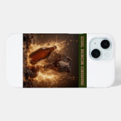 Flaschen mit Bier zerbrechen Case-Mate iPhone Hülle (Rückseite (Horizontal))