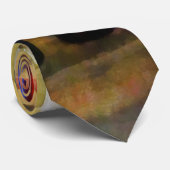 Flaschen mit Chemikalien grün und braun Krawatte (Gerollt)