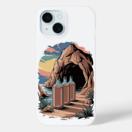 Flaschen nahe einem Höhleneingang Case-Mate iPhone Hülle