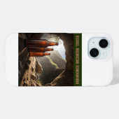 Flaschen neben einer Höhle Case-Mate iPhone Hülle (Rückseite (Horizontal))