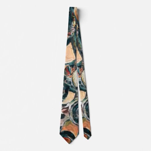 Flaschen oben - Weinflaschen Neck Tie Krawatte (Vorderseite)
