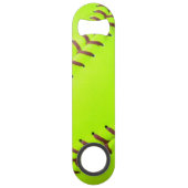 Flaschen-Öffner der Softball-gelber schneller Speed Flaschenöffner (Rückseite)