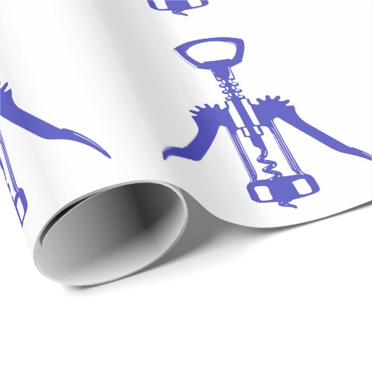 Flaschen-Öffner Geschenkpapier (Rolleneckpunkt)