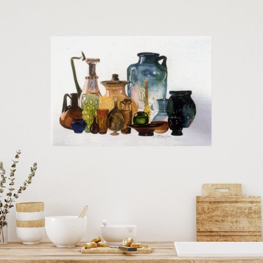 Flaschen Poster (Küche)