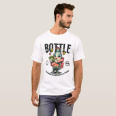 Flaschen-Service-Unterhändler T-Shirt (Vorne ganz)