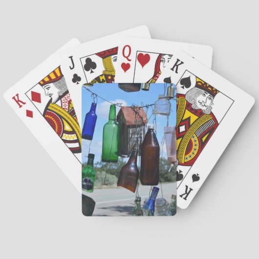 Flaschen Spielkarten (Rückseite)