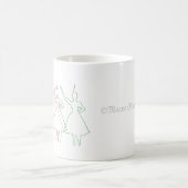 Flaschen-Tanz-Tasse Kaffeetasse (Mittel)