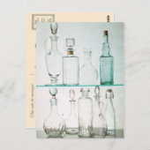 Flaschen und Dekane Postkarte (Vorne/Hinten)