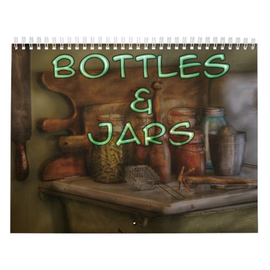 Flaschen und Jars Kalender (Titelbild)