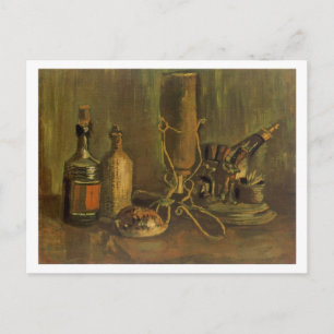 Flaschen und Kaurischnecke, Vincent van Gogh Postkarte