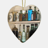 Flaschen und Körbe Keramik Ornament (Links)