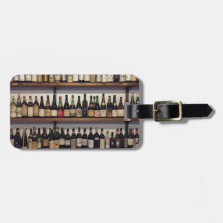 Flaschen Wein Gepäckanhänger