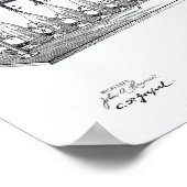 Flaschenabfüllmaschine 1903 Weißbuch zum Thema "Pa Poster (Ecke)