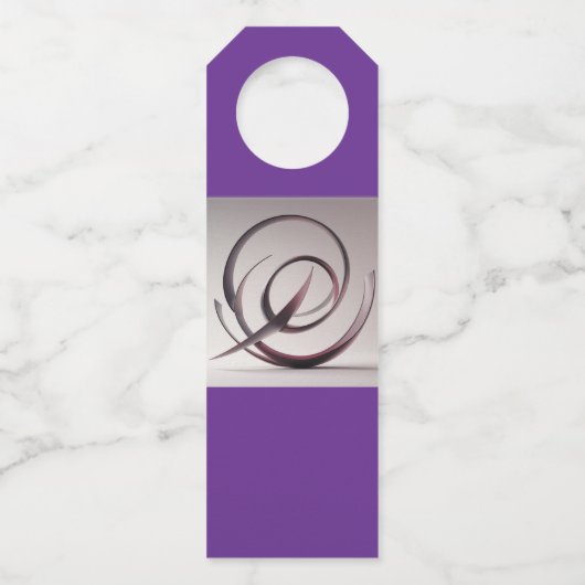 Flaschenanhänger (Rückseite)