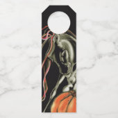 Flaschenanhänger Halloween Party, Geisterpferd (Rückseite)