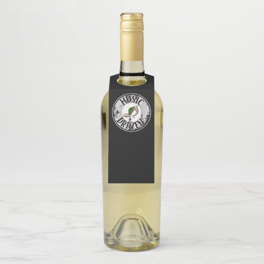 Flaschenanhänger mit Musikantrieb (Auf Flasche)