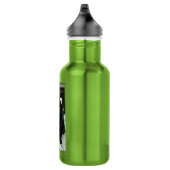 Flaschenapfel mit lustiger Fernflasche Trinkflasche (Rechts)