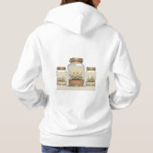 Flaschenblume Hoodie (Rückseite)
