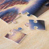 Flaschenbotschaft Sunset Beach Küste Puzzle (Seite)