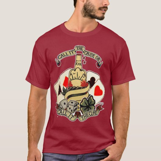 Flaschendesign T-Shirt (Vorderseite)