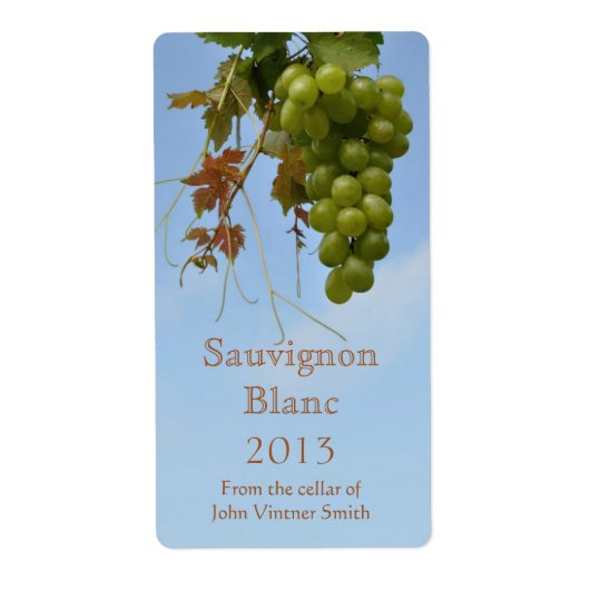 Flaschenetikett (Vorne)