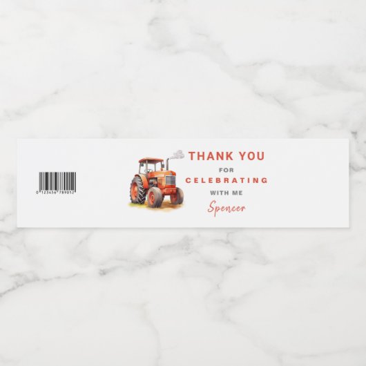 Flaschenetikett Flasche Flaschenetikett Wasserflaschenetikett (Einzelnes Label)