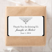 Flaschenetikett für weißes Schwarz und Silberpatro (Insitu)