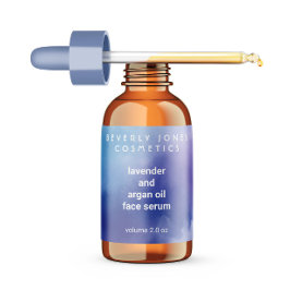 Flaschenetikett mit blauem und Lila Wasserfarbstof Etiketten