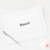 Flaschenetikett Rechteckiger Aufkleber (Umschlag)