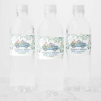 Flaschenetikett Wasserflaschenetikett