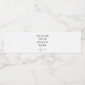 Flaschenetikett Wasserflaschenetikett (Einzelnes Label)