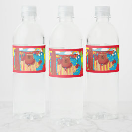 Flaschenetikett Wasserflaschenetikett
