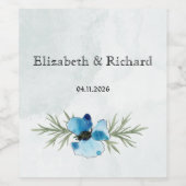 Flaschenetikett Weinetikett (Einzelnes Label)