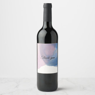 Flaschenetikett Weinetikett