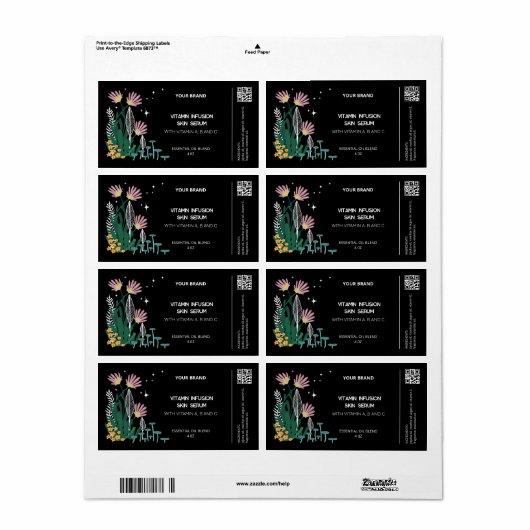 Flaschenetiketten (Vorne)