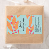 Flaschenetiketten für sommerliche Botanische Serum (Insitu)