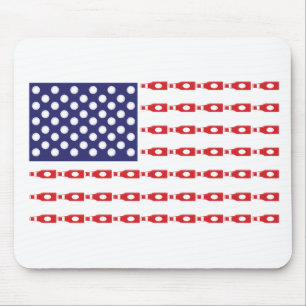 Flaschenflagge Mousepad